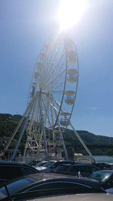 Das Riesenrad in Bernkastel-Kues