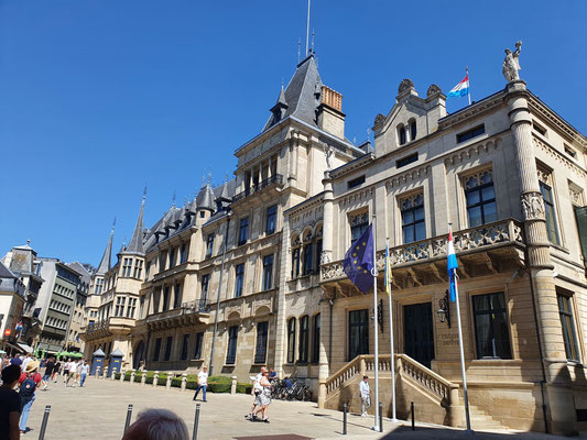 Großherzoglicher Palast ist die Stadtresidenz der großherzoglichen Familie Luxemburgs