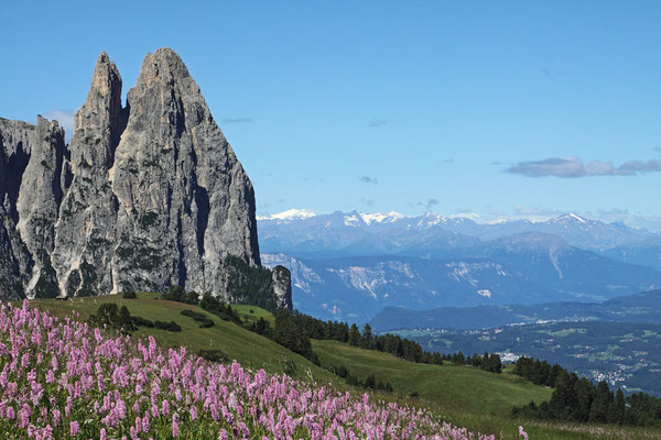 Seiser Alm, Schlern-Spitzen und Weitblick - Dolomiten 2012