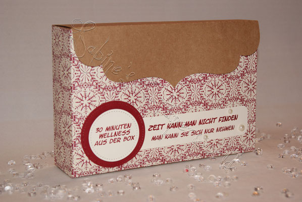 Wellnessbox Sabine S Paperworld Kreative Geschenkverpackungen Aus Papier
