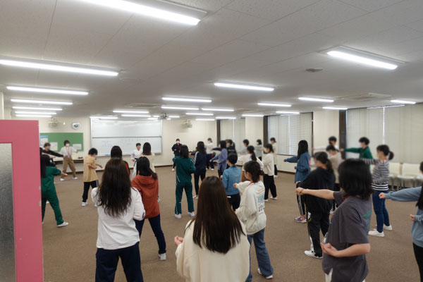 看護専門学校にて実施した護身術講座