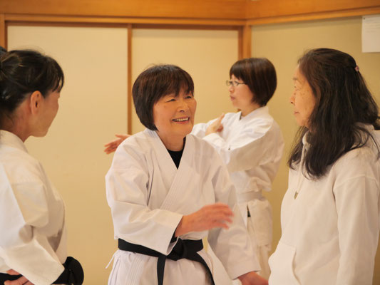 認知空手協会 井原支部 井原みさ子指導員