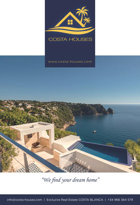 Vanguardista Villa de Lujo frente al Mar en COSTA BLANCA Norte | ⚜ COSTA HOUSES ® Minimalist and Modern Villas in Front of the SEA in Javea COSTA BLANCA Spain ⚜