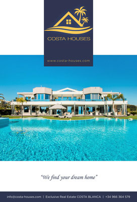 COSTA HOUSES ® · Luxury Real Estate Mediterranean Villas in Moraira COSTA BLANCA Spain