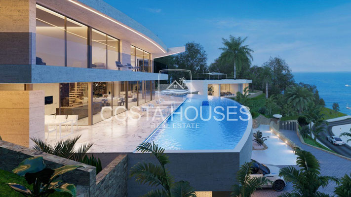 For sale Luxurious Sea front Villa in IBIZA · Sant Josep de Sa Talaia  COSTA SPAIN Luxury Estate ® · www.costa-houses.com 