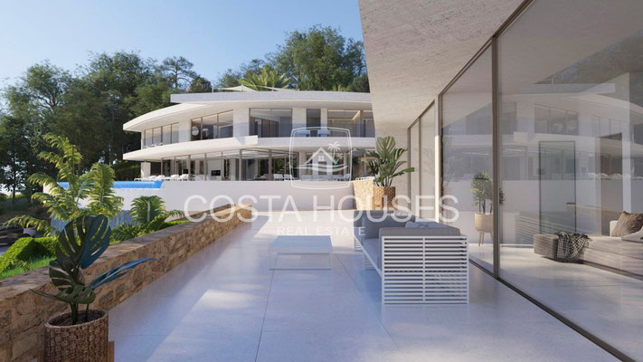 For sale Luxurious Sea front Villa in IBIZA · Sant Josep de Sa Talaia  COSTA HOUSES Luxury Villas S.L | Exclusive Real Estate ® · www.costa-houses.com 