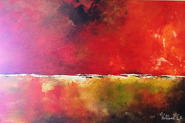 the red sky, 150x100