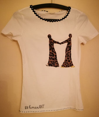 Shirt, "I follow my heart - it knows the way", Gr. S