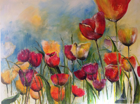 Tulpenfeld, 120x90