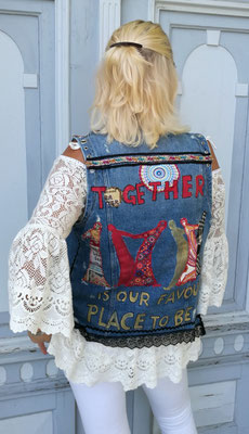 Jeansgilet, "together",  M 11 RS