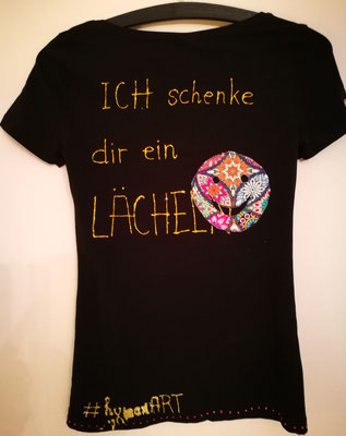 Shirt, "ich schenke dir ein Lächeln", Gr. S