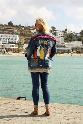 Jeansjacke oversize, "imagine", Modell 09