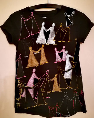 Shirt "be happy", XXS