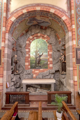 Altare di S. Isidoro Antonio da Padova e Antonio Abate