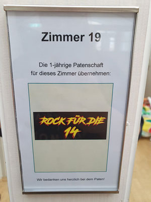 Patenschaft rock für die 14