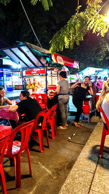 abends in Siem Reap