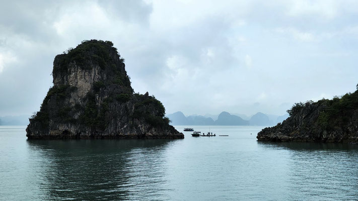 in der Halong-Bucht