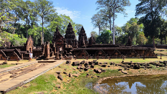 der Banteay Srei Tempel