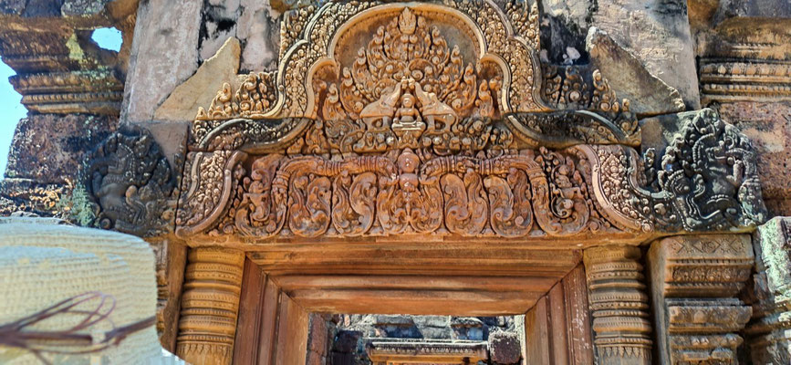 der Banteay Srei Tempel