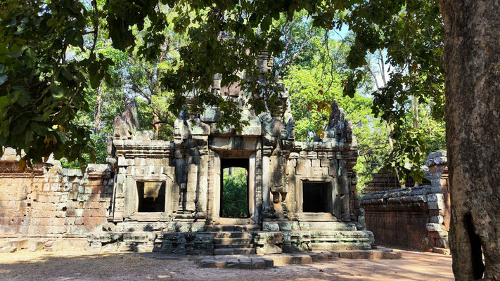 Angkor Thom mit seinem Bayon Tempel...