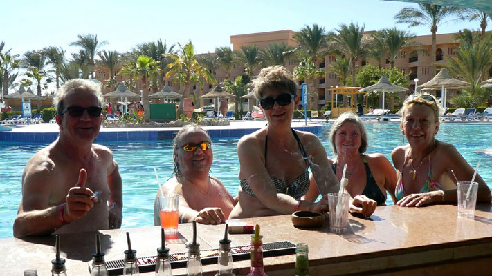 "Giftun Azur Resort" - 2019 - an der Poolbar