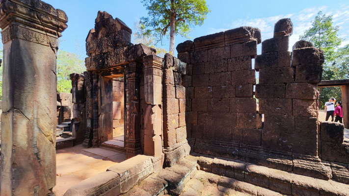 der Banteay Srei Tempel