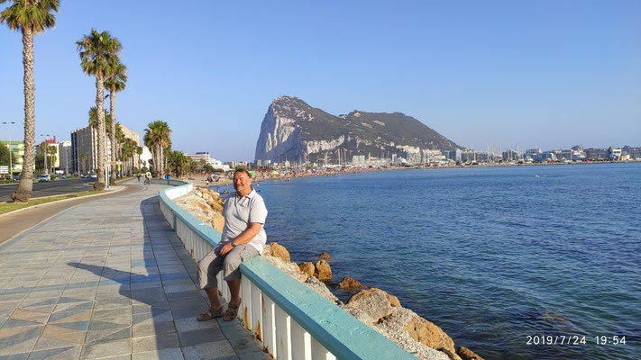 Blick auf Gibralta