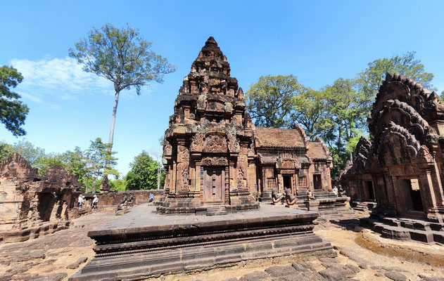 der Banteay Srei Tempel