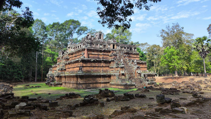 Angkor Thom mit seinem Bayon Tempel...