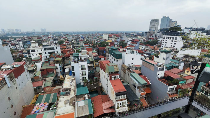 über den Dächern von Hanoi