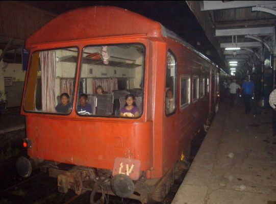 gesehen und mitgefahren in Sri Lanka