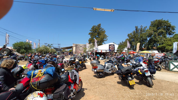 beim "38. Concentração Motard de Faro" 2019