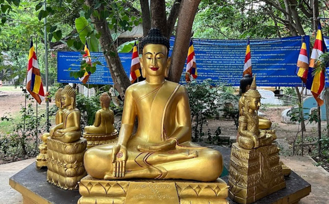im Wat Bo Tempel