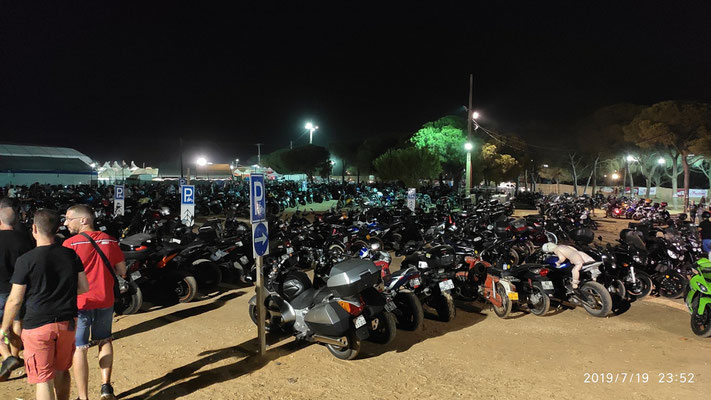 beim "38. Concentração Motard de Faro" 2019