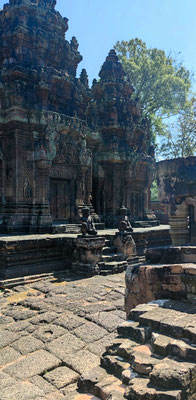 der Banteay Srei Tempel