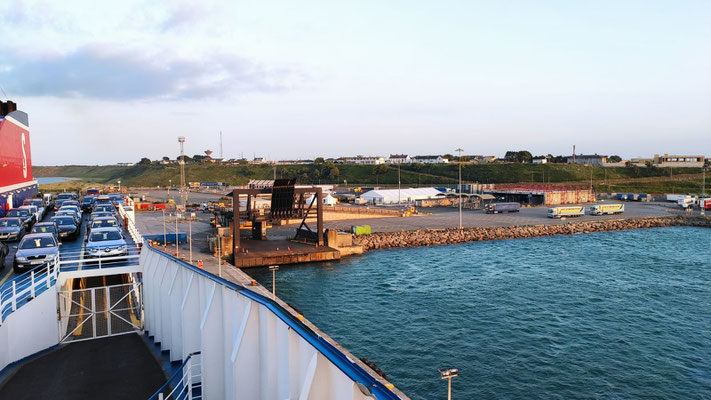 in Rosslare am Fährhafen