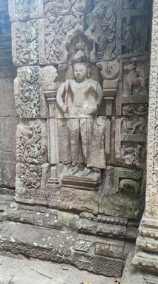 Angkor Thom mit seinem Bayon Tempel...