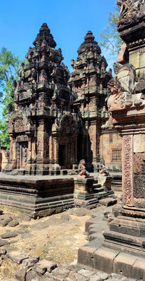 der Banteay Srei Tempel