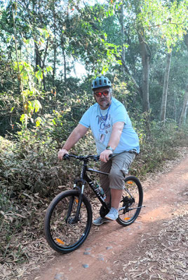 eine Fahrradtour nach Angkor Thom...