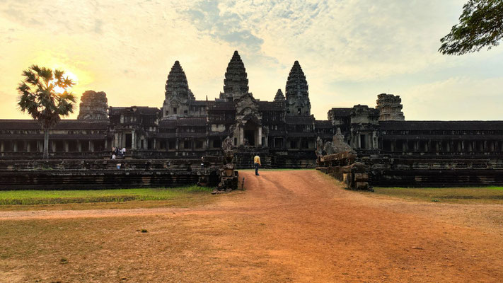 im Angkor Wat Tempel