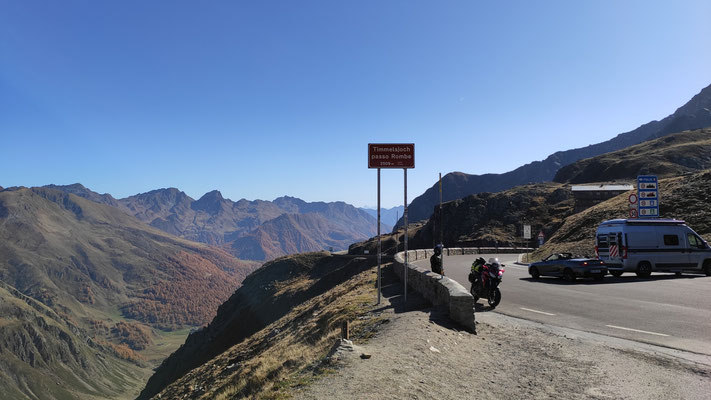 am Timmelsjoch auf der Hochalpenstraße