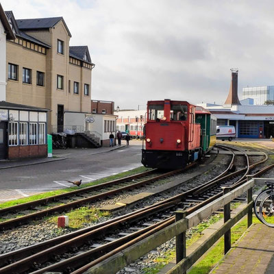 gesehen und mitgefahren in Deutschland auf Borkum