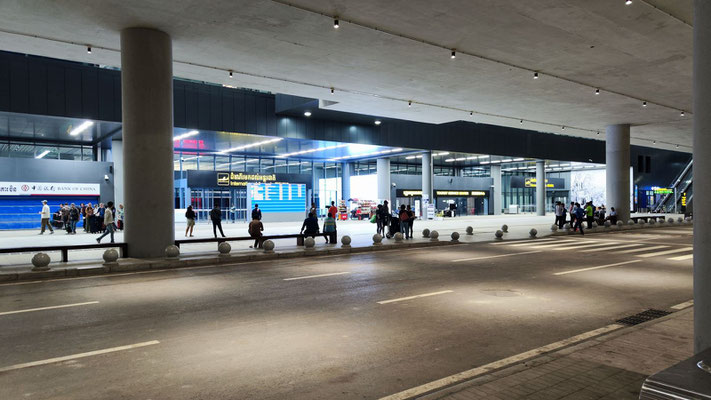 am neuen Airport Siem Reap