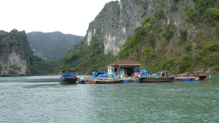 in der Halong-Bucht