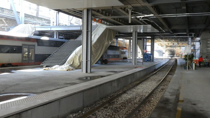 im Bahnhof "Gare Rabat Ville"  2018