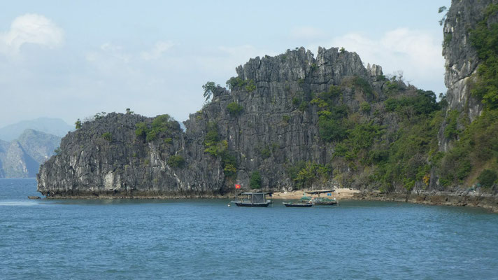 in der Halong-Bucht