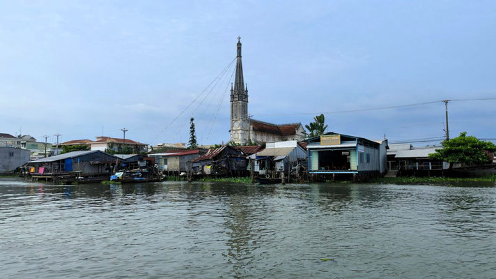in Phà An Ninh (leider ohne schwimmenden Markt)