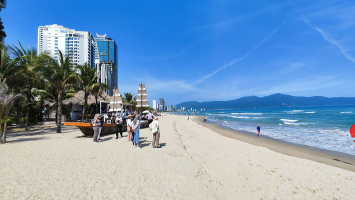 am Strand von Da Nang