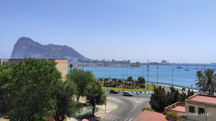 Blick auf Gibralta