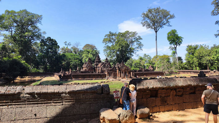 der Banteay Srei Tempel